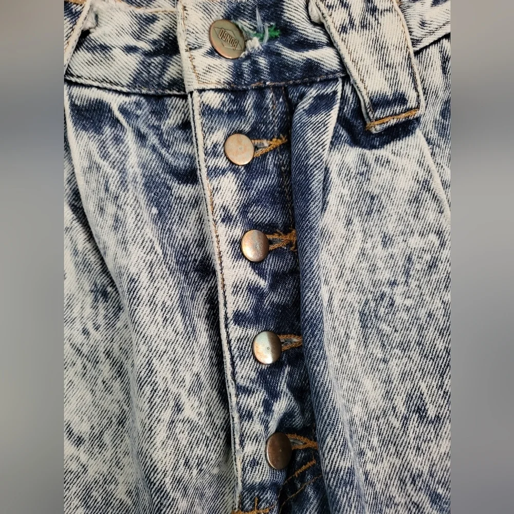 bongo Vintage High Rise white wash jeans‎ Size 5